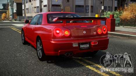 Nissan Skyline R34 Cusvar для GTA 4