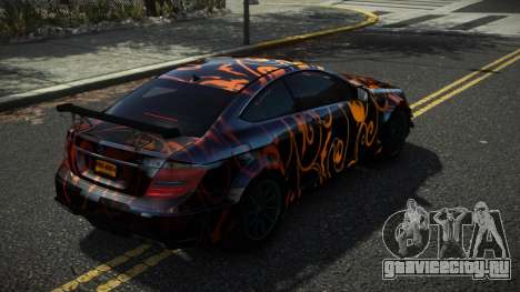 Mercedes-Benz C63 AMG Hugrax S14 для GTA 4