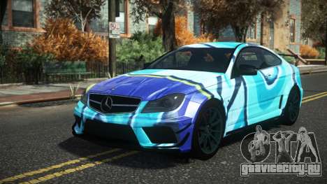 Mercedes-Benz C63 AMG Hugrax S11 для GTA 4