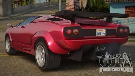 Lamborghini Countach 90th для GTA San Andreas