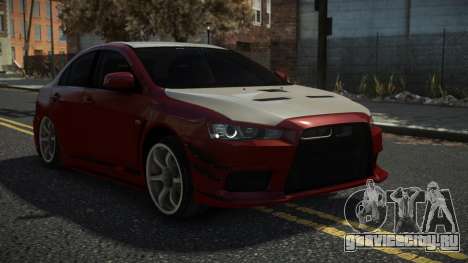 Mitsubishi Lancer Evolution X Volch для GTA 4