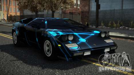 Lamborghini Countach Tovushi S6 для GTA 4