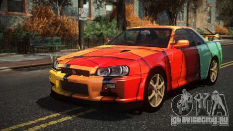 Nissan Skyline R34 Nazuxy S5 для GTA 4