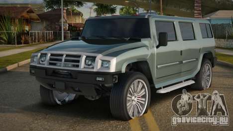 Hummer H2 12th для GTA San Andreas