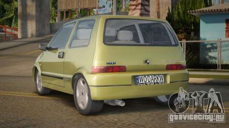 Fiat Cinquecento V1.0 для GTA San Andreas