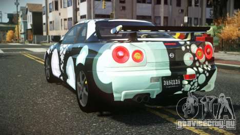 Nissan Skyline R34 Cusvar S7 для GTA 4