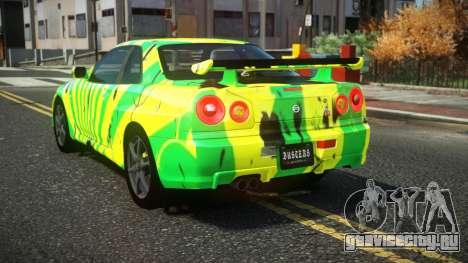 Nissan Skyline R34 Cusvar S13 для GTA 4