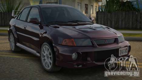 Mitsubishi Lancer Evolution VI 99th для GTA San Andreas