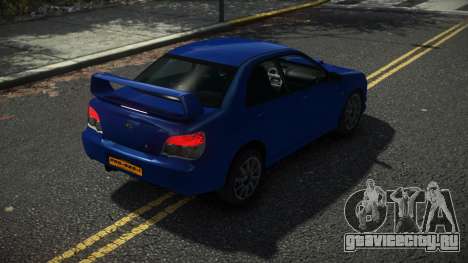 Subaru Impreza Wasux для GTA 4