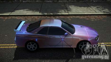Nissan Skyline R34 Drujo S8 для GTA 4