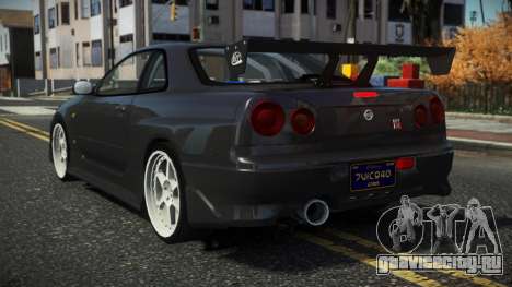 Nissan Skyline R34 Tomedi для GTA 4