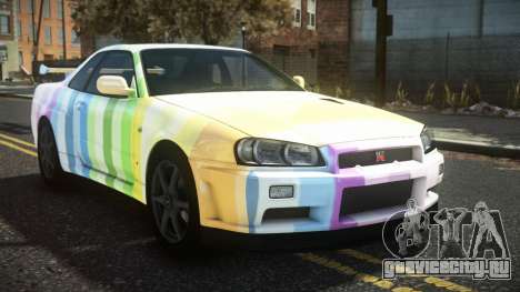 Nissan Skyline R34 Cusvar S4 для GTA 4