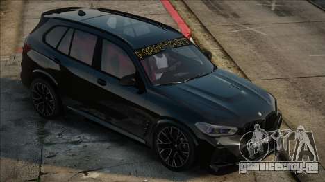 BMW X5M 2020 Blek для GTA San Andreas