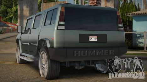Hummer H2 12th для GTA San Andreas