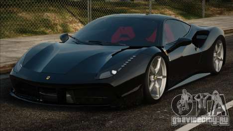 Ferrari 488 GTB Black для GTA San Andreas