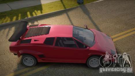 Lamborghini Countach 90th для GTA San Andreas