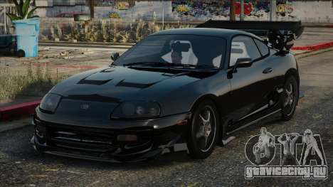 Toyota Supra A80 Black для GTA San Andreas