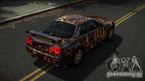 Nissan Skyline R34 Nazuxy S7 для GTA 4
