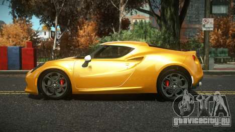 Alfa Romeo 4C Vescol для GTA 4