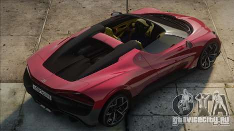 Bugatti Mistral Red для GTA San Andreas