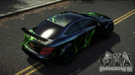 Mercedes-Benz C63 AMG Hugrax S8 для GTA 4