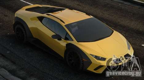 Lamborghini Huracan Sterrato Yellow для GTA San Andreas