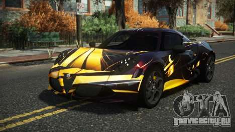 Alfa Romeo 4C Gravuz S3 для GTA 4