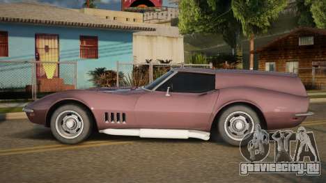 Chevrolet Corvette C3 WG7 для GTA San Andreas