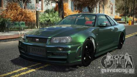 Nissan Skyline R34 Nortas для GTA 4