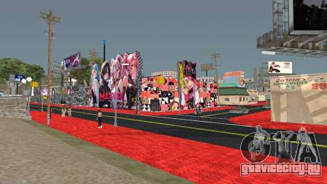 New Girl Mural для GTA San Andreas