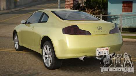 Infiniti G35 L-Style для GTA San Andreas