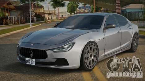 Maserati Ghibli Q4 для GTA San Andreas