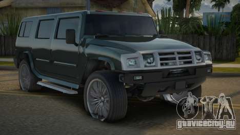 Hummer H2 12th для GTA San Andreas