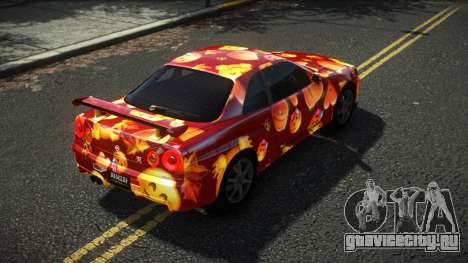 Nissan Skyline R34 Cusvar S3 для GTA 4