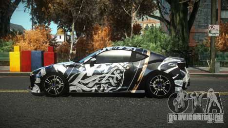 Subaru BRZ Vaklez S8 для GTA 4