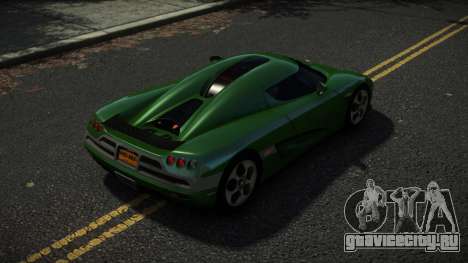 Koenigsegg CCX Casely для GTA 4