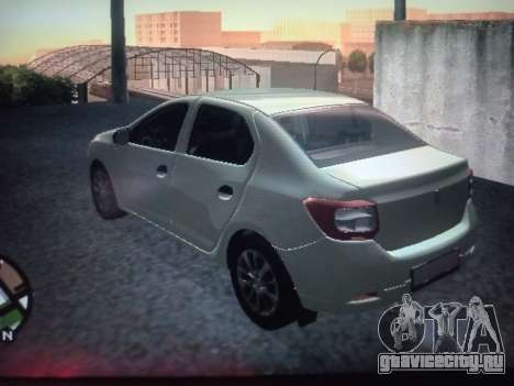 Renault Logan 2016 Silver для GTA San Andreas
