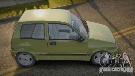 Fiat Cinquecento V1.0 для GTA San Andreas