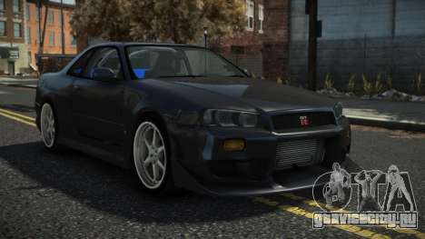 Nissan Skyline R34 Tomedi для GTA 4