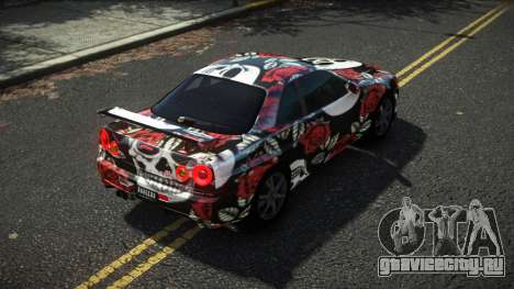 Nissan Skyline R34 Cusvar S2 для GTA 4