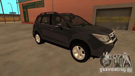 2014 Subaru Forester для GTA San Andreas