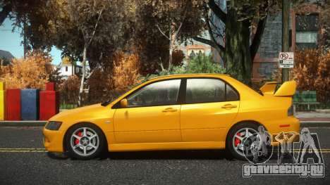 Mitsubishi Lancer Evo VIII G-Sport для GTA 4