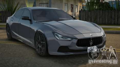 Maserati Ghibli Q4 для GTA San Andreas