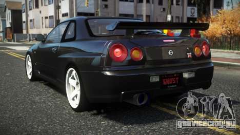 Nissan Skyline R34 Hdory для GTA 4