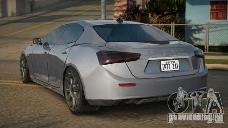 Maserati Ghibli Q4 для GTA San Andreas