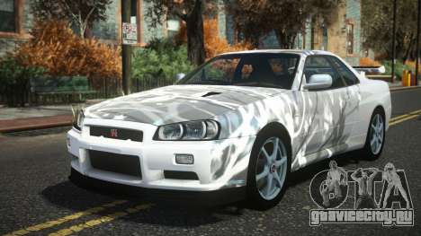 Nissan Skyline R34 Drujo S12 для GTA 4