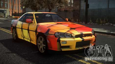 Nissan Skyline R34 Nazuxy S5 для GTA 4