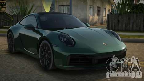Porsche 911 (992) Carrera 19th для GTA San Andreas