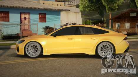 Audi RS7 SM для GTA San Andreas