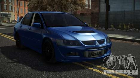 Mitsubishi Lancer Evolution VIII Deratky для GTA 4